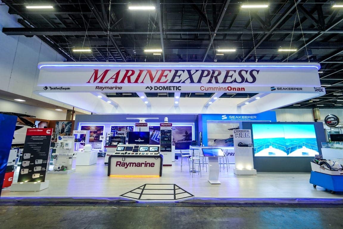 De geladeiras portáteis especiais a estabilizador de barcos: Novidades Marine Express para o São Paulo Boat Show 2025