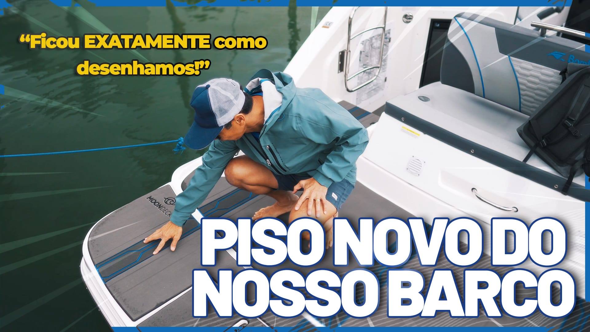 Piso de barco: personalização transforma o visual e o conforto da lancha