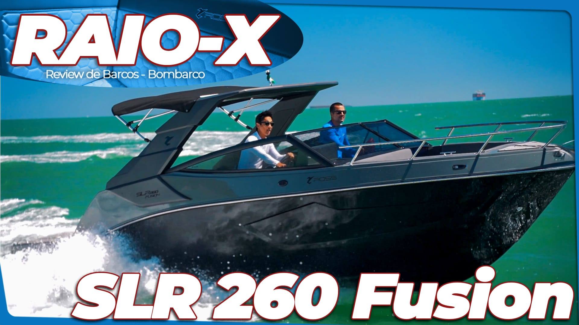 SLR 260 Fusion: lancha de 26 pés da Ross Mariner no Raio-x Bombarco