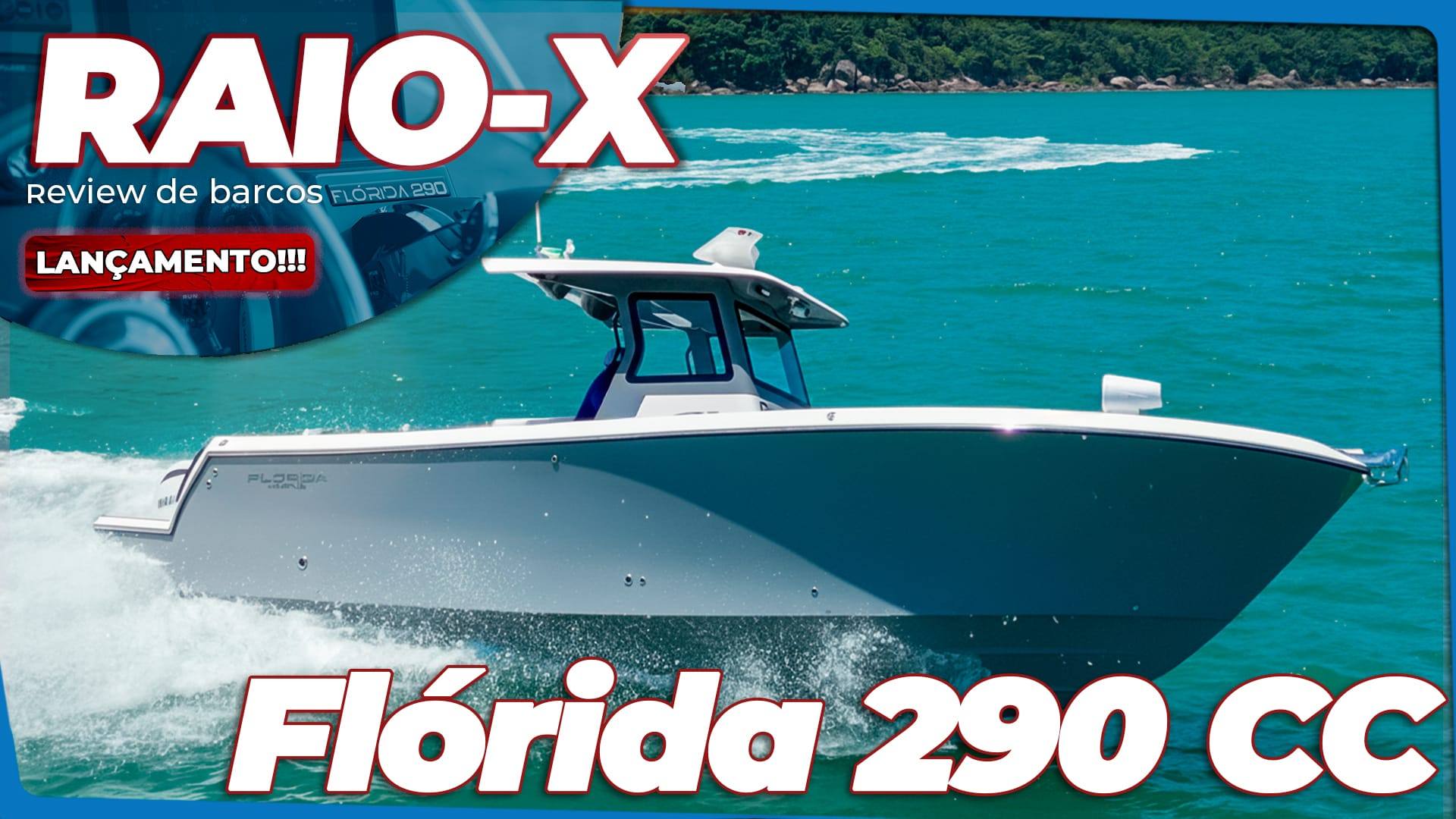 Florida 290 CC: review completo da lancha com design reestilizado e foco em pesca e navegação familiar