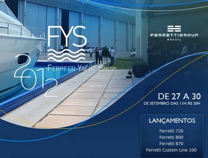 Ferretti Yacht Show começa hoje
