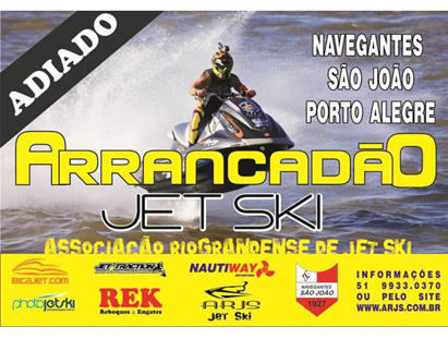 Arrancadão Jet Ski é adiado por tempo indeterminado