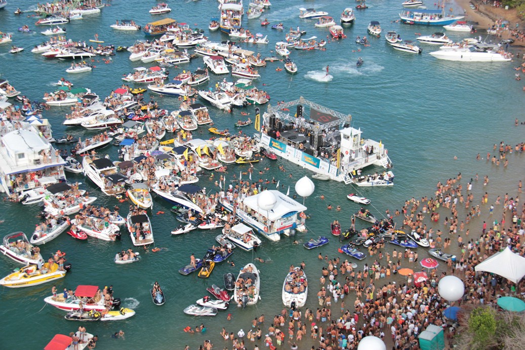 Balada náutica: Lopana Phoenix Fest reúne 800 embarcações em Alagoas