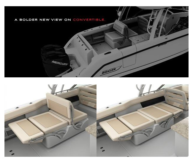 Boston Whaler revela detalhes de novo barco da linha Vantage