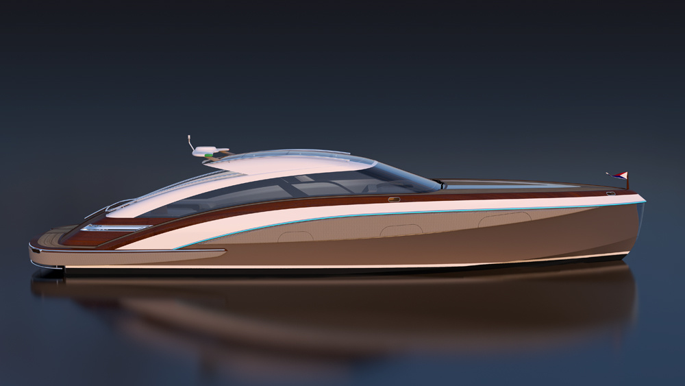 DeBastos Designs e Hodgdon Shipbuilding apresentam novo Onyx 41