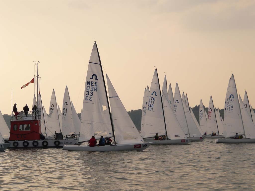 Equipe do Veleiros do Sul recupera desempenho no Mundial de Soling, na Alemanha