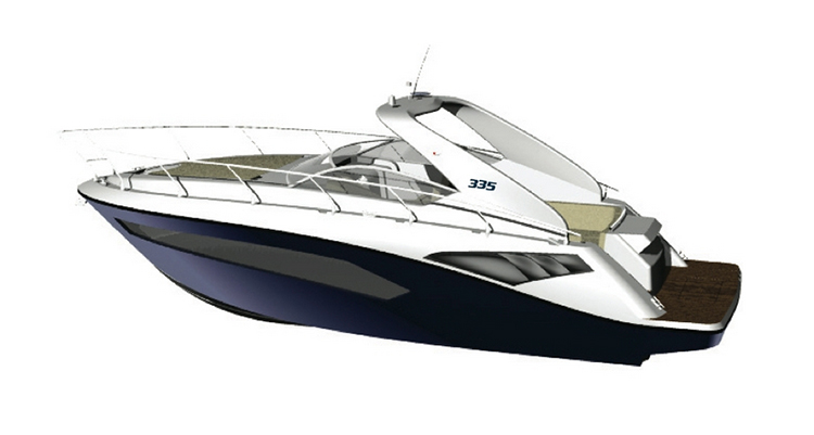 Evolve Boats apresenta nova lancha Evolve 335