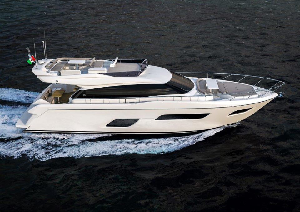 Ferretti apresenta nova Ferretti 550
