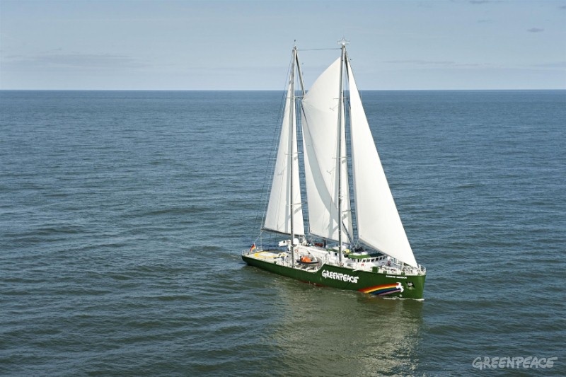 Greenpeace lança o Rainbow Warrior III, novo navio de ativismo ambiental