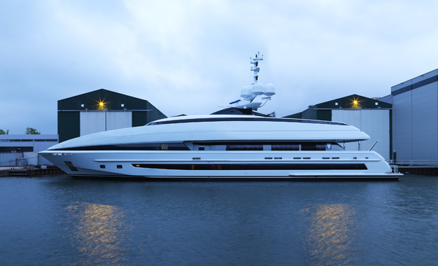 Heensen Yachts lança barco de alumínio de 50 metros 