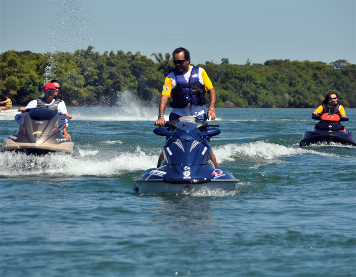 Jet Tour Sea-Doo: Passeio de jet skis acontece domingo, em Bragança Paulista