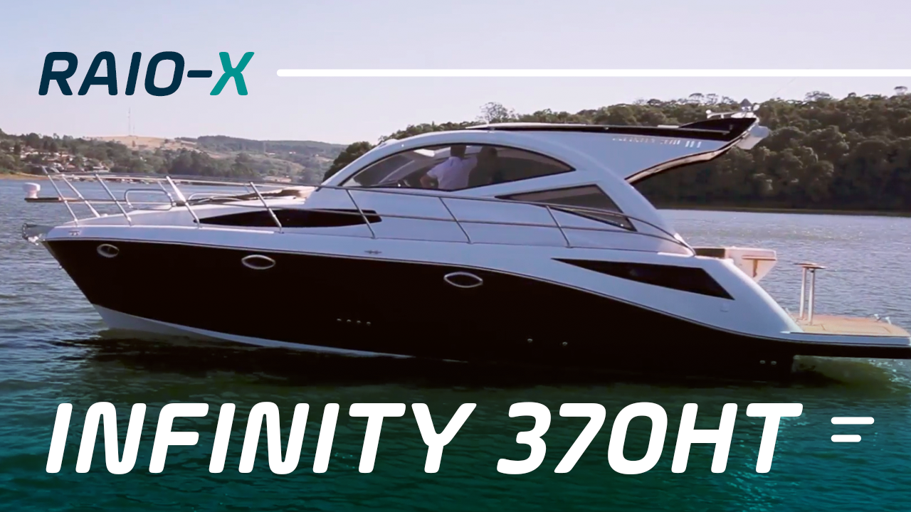 Lancha Infinity 370 HT no Raio-X Bombarco