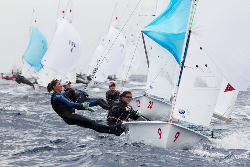 Mundial de 470 - Duplas brasileiras ficaram entre as dez melhores do torneio