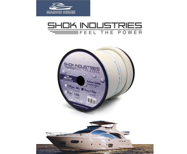 Shok Industries lança linha de cabos específica para embarcações