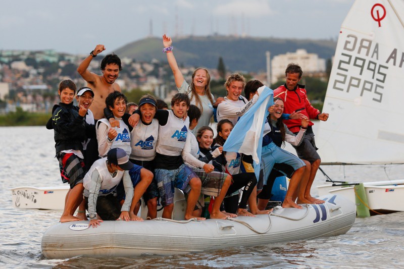 Sul-Americano de Optimist: Argentinos vencem disputa de equipes