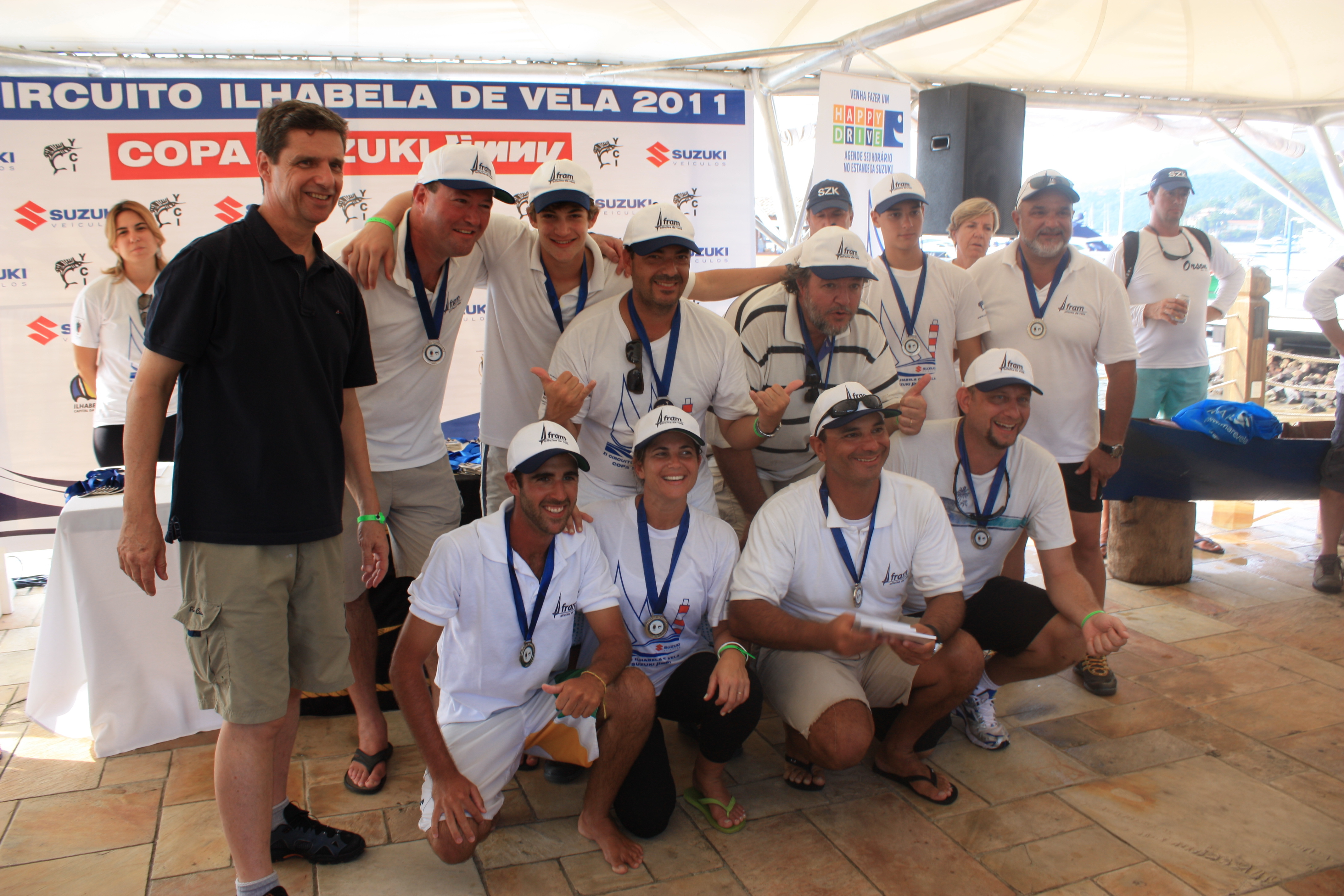 Touché, Ginga e Fram vencem primeira etapa da Copa Suzuki Jimny, em Ilhabela