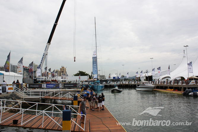 Transat Jacques Vabre: Comitiva francesa visita Itajaí