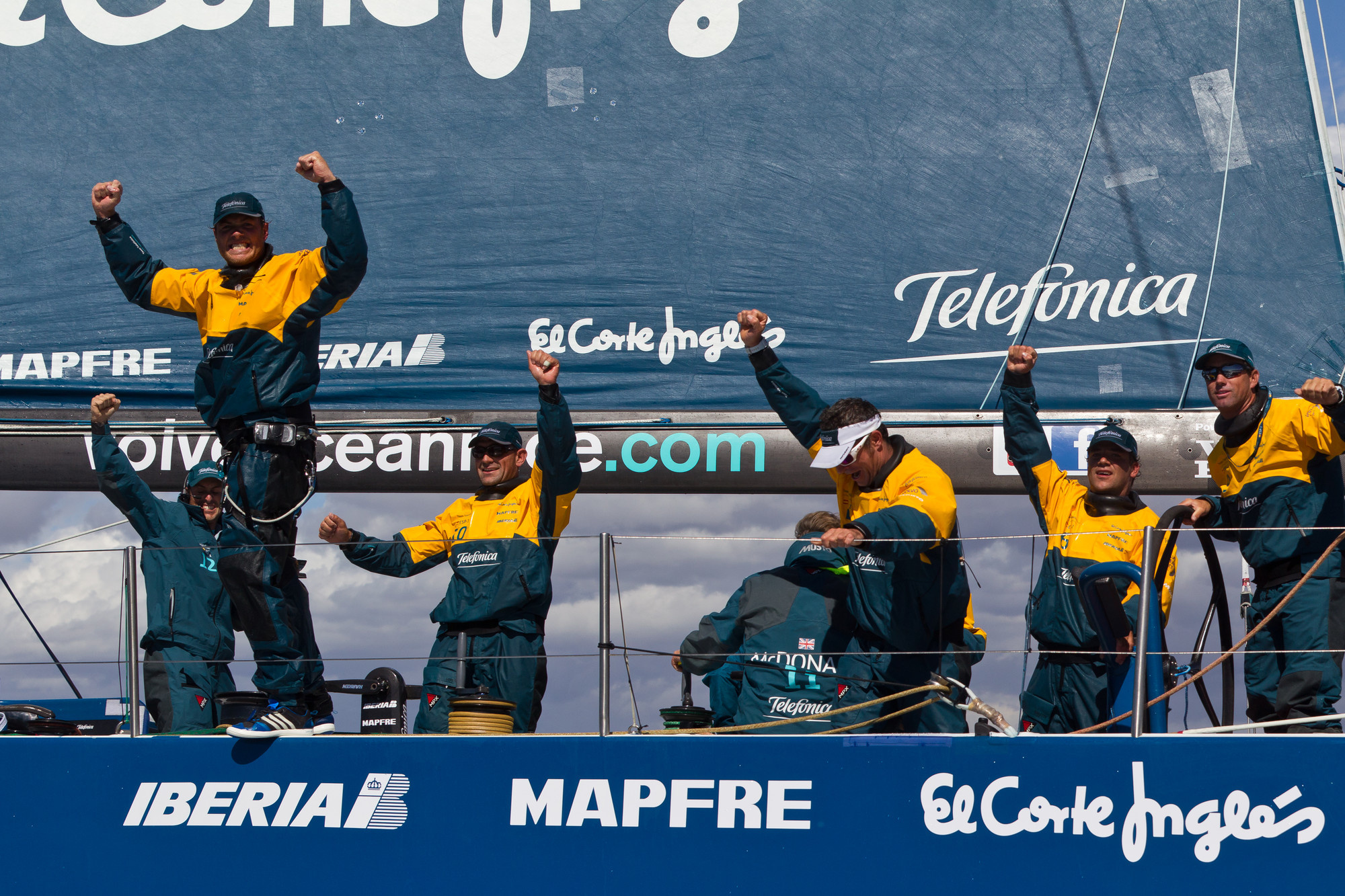 Volvo Ocean Race - Telefónica vence a Regata do Porto, na África do Sul
