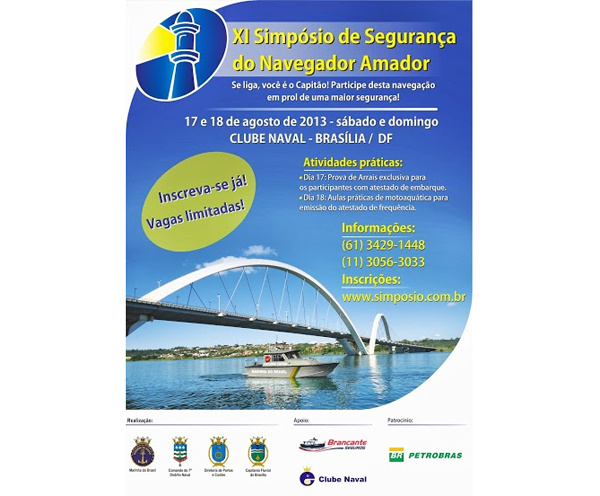 XI Simpósio de Segurança do Navegador Amador acontece em Brasília, neste fim de semana