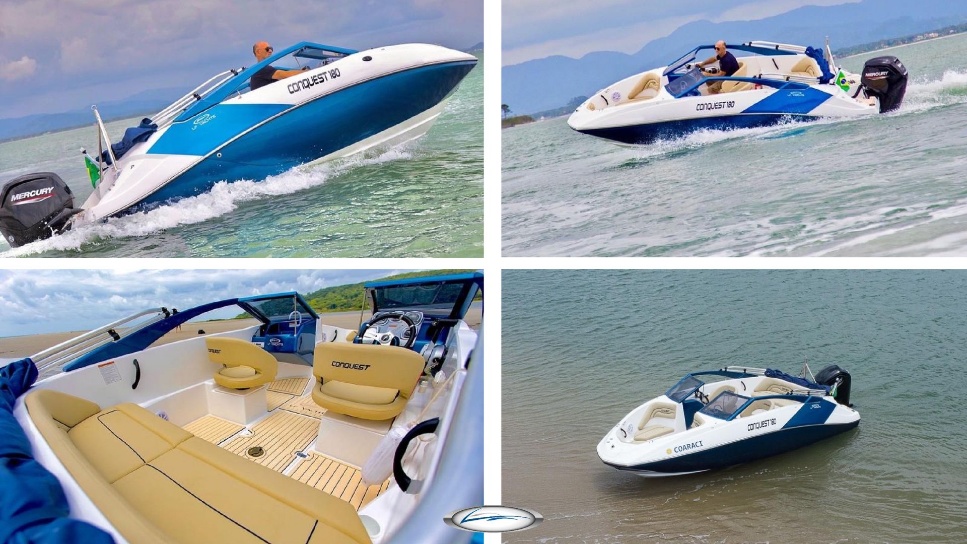 LF Yachts Conquest 180 - Proa Aberta com 100 HP 5.4 pés | Bombarco